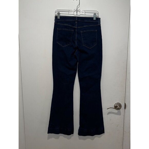 L'Agence The Affair High-rise Flared Jeans In Rinse Women's Size 29 - Picture 5 of 11